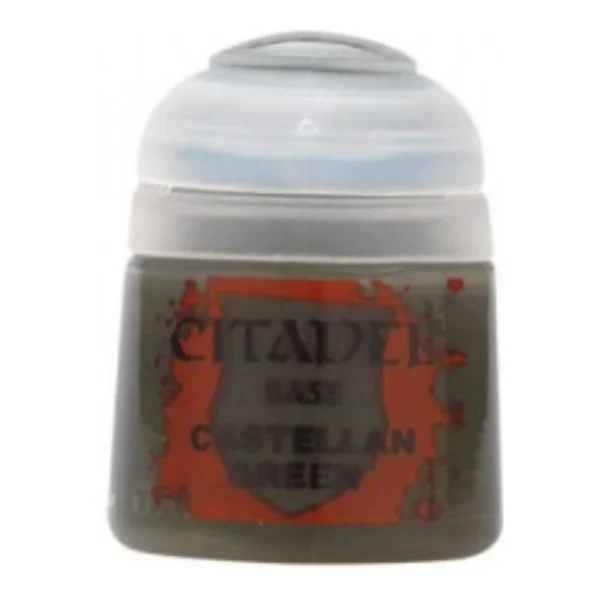 Bote de Pintura Citadel Base Castellan Green 12 ml