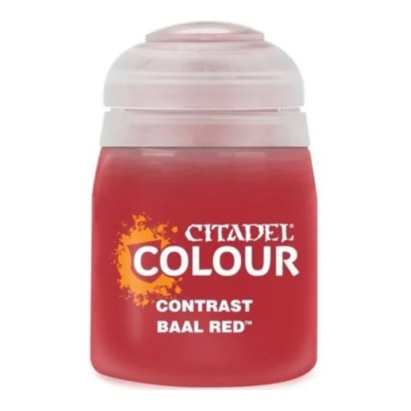 Bote de Pintura Citadel Contrast Baal Red 18 ml