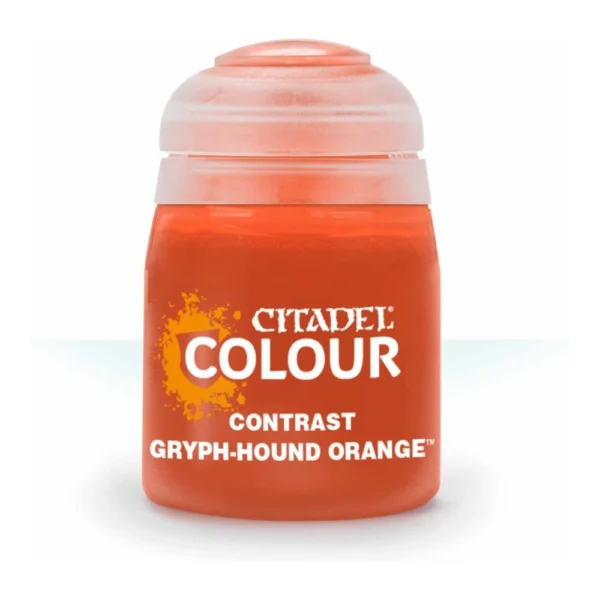 Bote de Pintura Citadel Contrast Gryph Hound Orange 18 ml