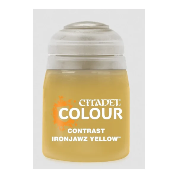 Bote de Pintura Citadel Contrast Ironjawz Yellow 18ml