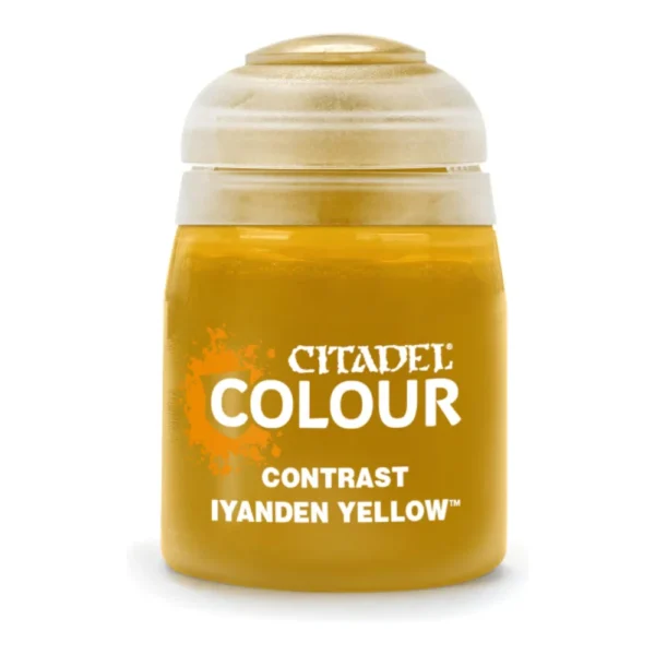 Bote de Pintura Citadel Contrast Iyanden Yellow 18 ml