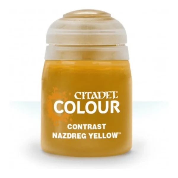 Bote de Pintura Citadel Contrast Nazdreg Yellow 18 ml