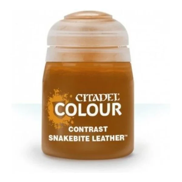 Bote de Pintura Citadel Contrast Snakebite Leather 18 ml