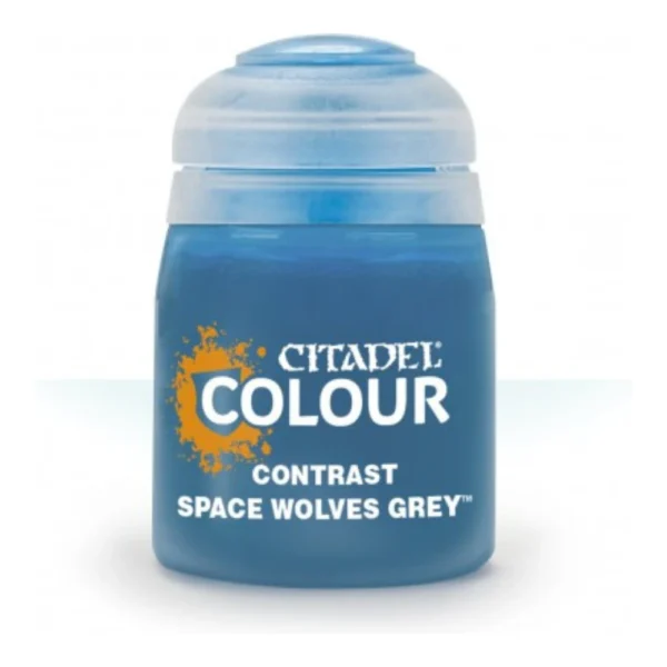 Bote de Pintura Citadel Contrast Space Wolves Grey 18 ml