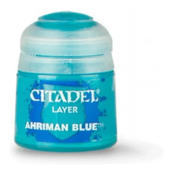Bote de Pintura Citadel Layer Ahriman Blue 12 ml