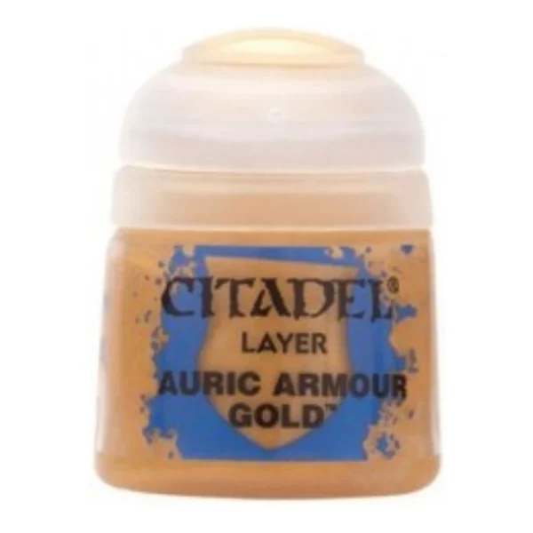 Bote de Pintura Citadel Layer Auric Armour Gold 12 ml