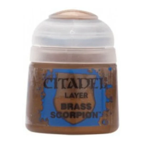 Bote de Pintura Citadel Layer Brass Scorpion 12 ml