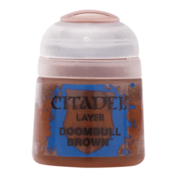Bote de Pintura Citadel Layer Doombull Brown 12 ml