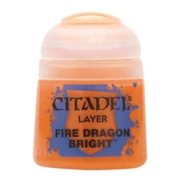 Bote de Pintura Citadel Layer Fire Dragon Bright 12 ml