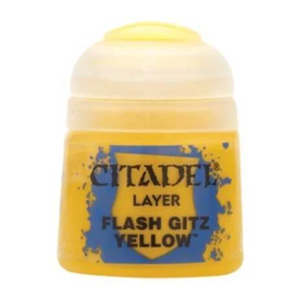 Bote de Pintura Citadel Layer Flash Gitz Yellow 12 ml