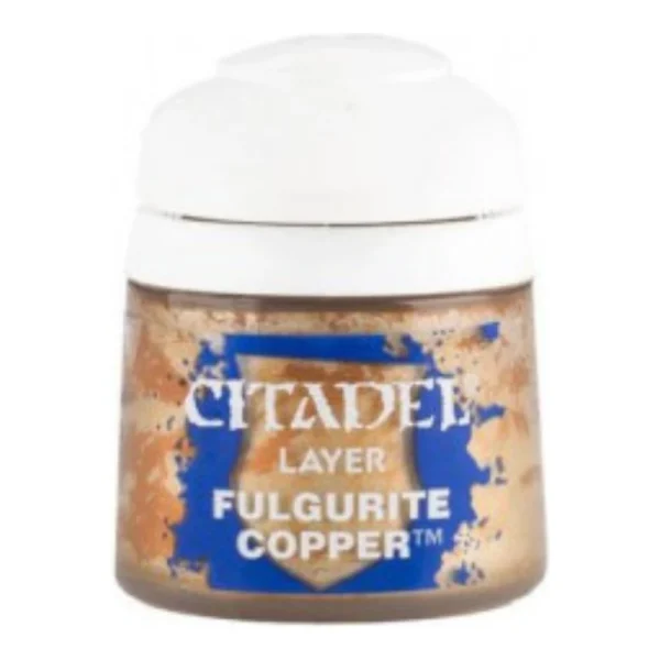Bote de Pintura Citadel Layer Fulgurite Copper 12 ml