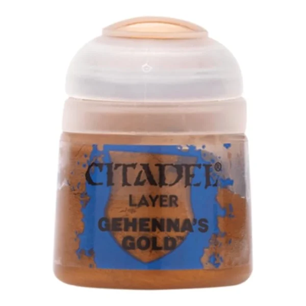 Bote de Pintura Citadel Layer Gehenna´s Gold 12 ml
