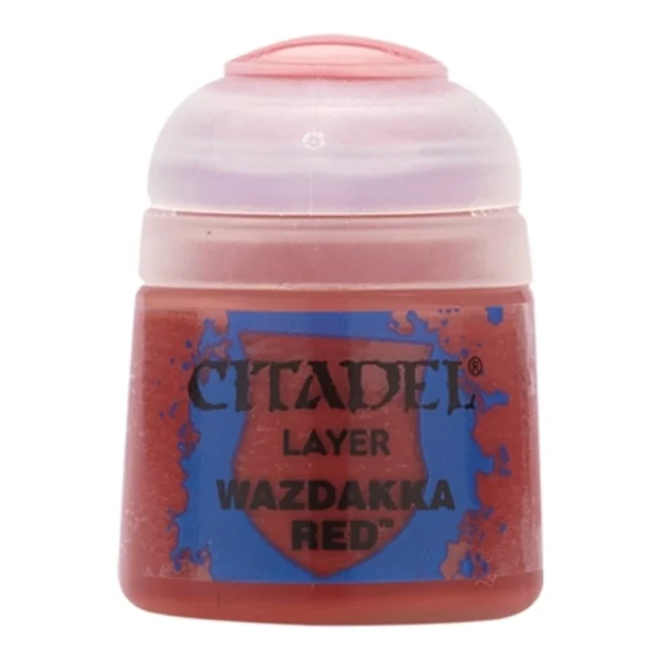 Bote de Pintura Citadel Layer Wazdakka Red 12 ml