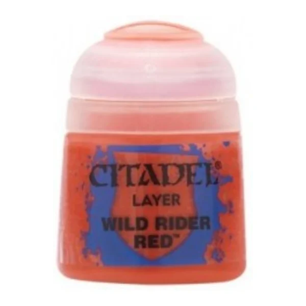 Bote de Pintura Citadel Layer Wild Rider Red 12 ml
