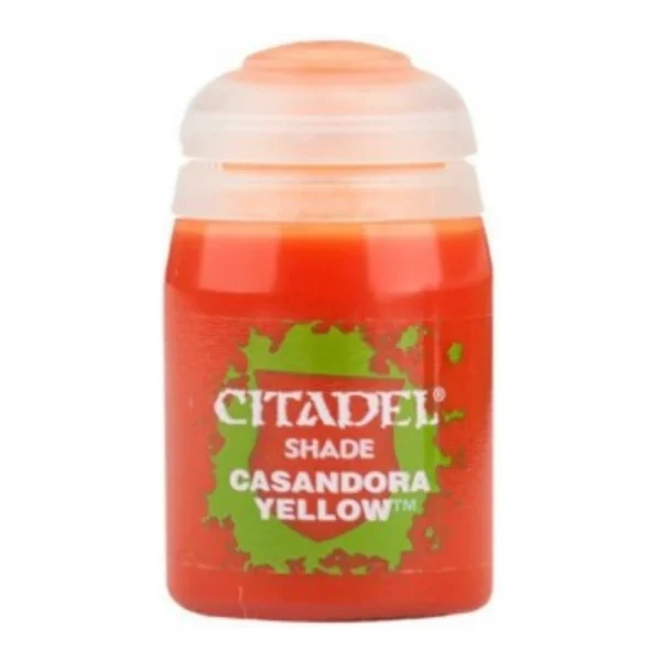 Bote de Pintura Citadel Shade Casandora Yellow 18 ml
