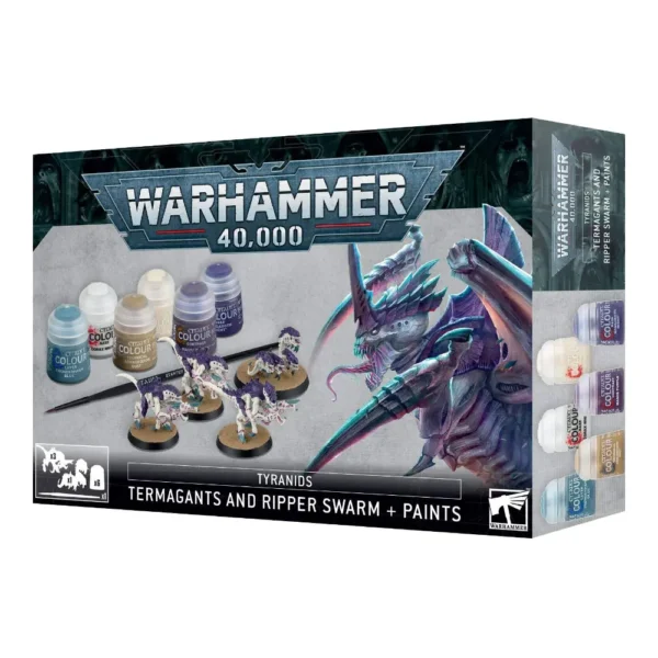 Set de Pintura Tyranids Termagants and Ripper Swarm Warhammer 40K