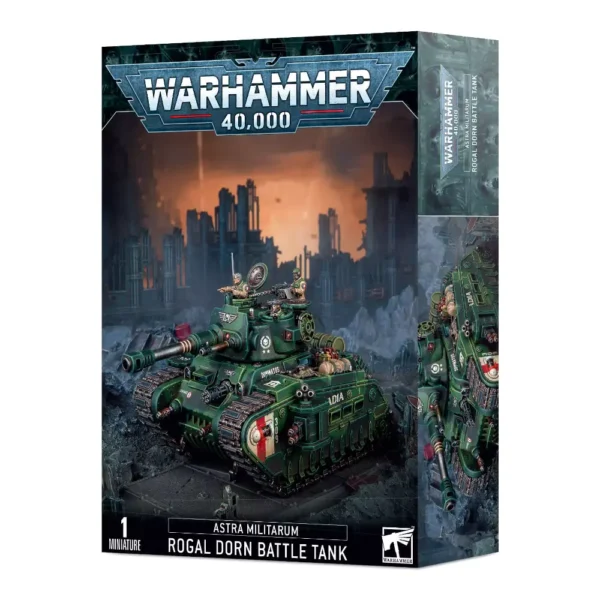 Warhammer 40K Astra Militarum Rogaln Dorn Battle Tank 1 Miniatura