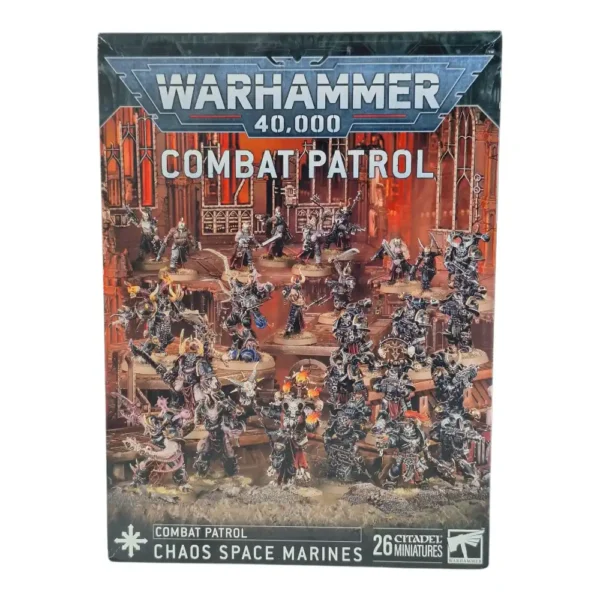 Warhammer 40K Chaos Space Marine Combat Patrol 26 Miniaturas
