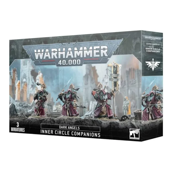 Warhammer 40K Dark Angels Inner Circle Companions 3 Miniaturas