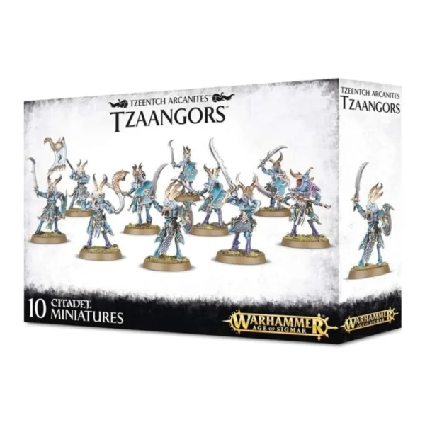 Warhammer Age Of Sigmar Disciples Of Tzeentch Tzaangors 10 miniaturas