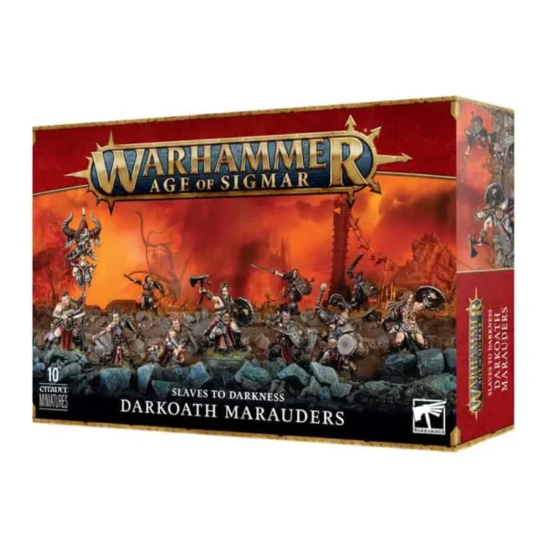 Warhammer Age of Sigmar Slaves to Darkness Darkoath Marauders 10 Miniaturas