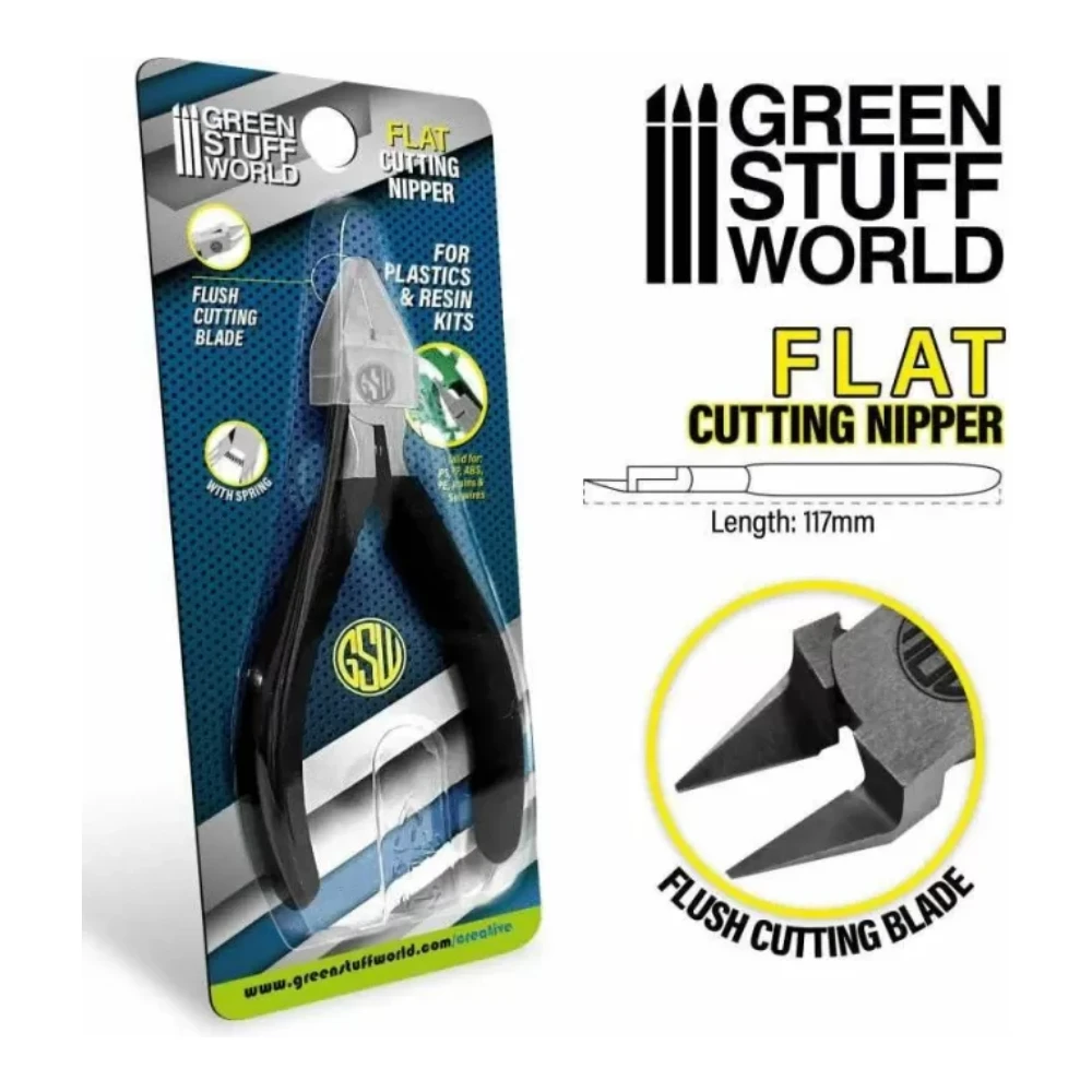 Alicate de Precision Plano Green Stuff