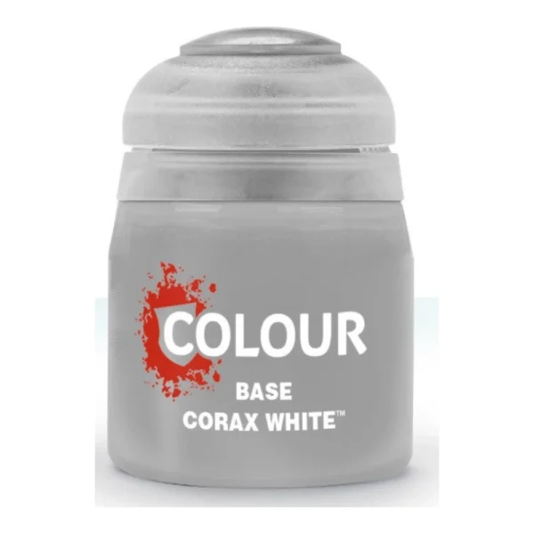 Bote de Pintura Citadel Base Corax White 12 ml
