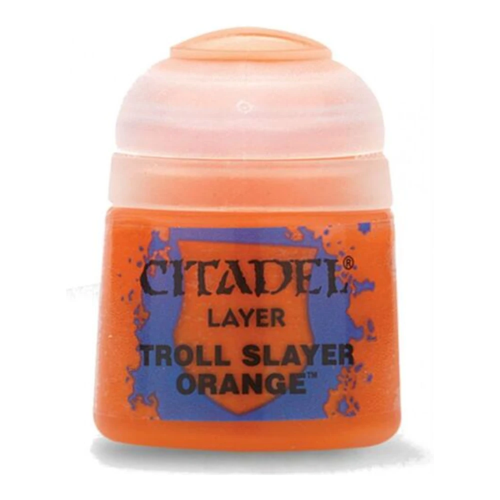 Bote de Pintura Citadel Layer Trollslayer Orange 12 ml