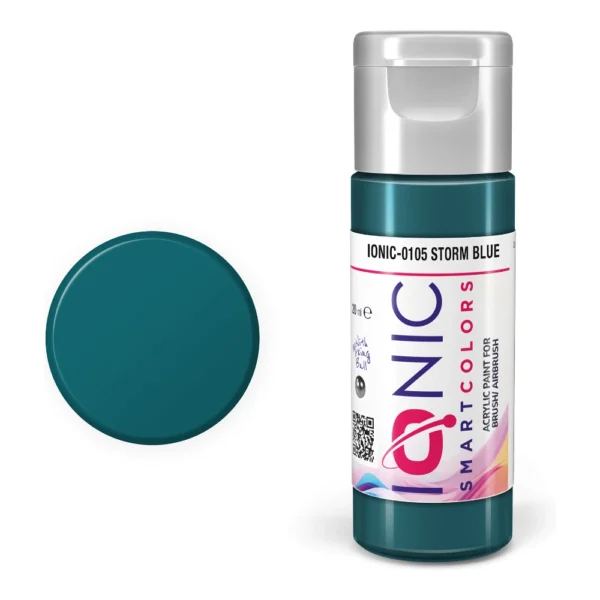 Bote de Pintura Ionic Azul Tormenta 20ml