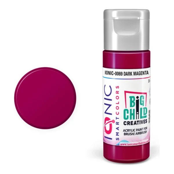 Bote de Pintura Ionic Magenta Oscuro 20ml