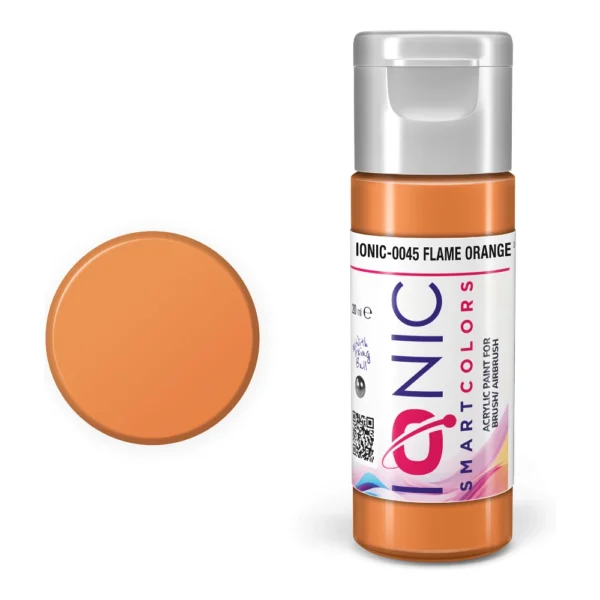Bote de Pintura Ionic Naranja Llama 20ml