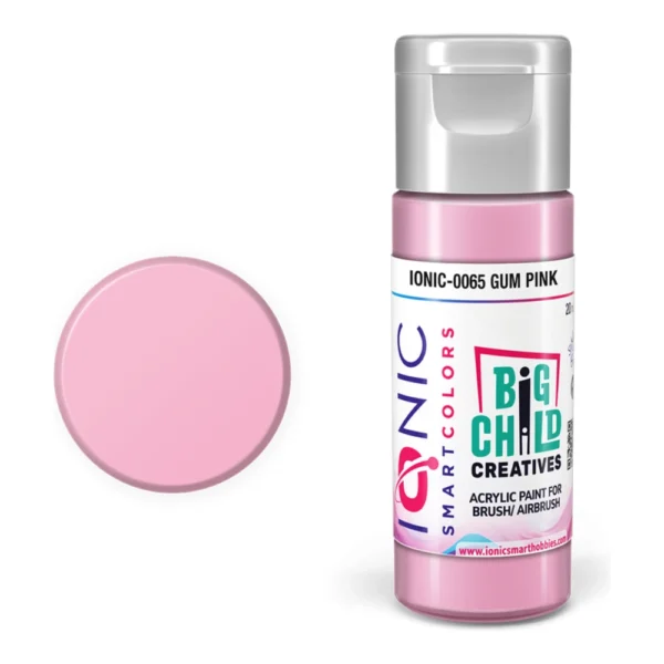 Bote de Pintura Ionic Rosa Chicle 20ml