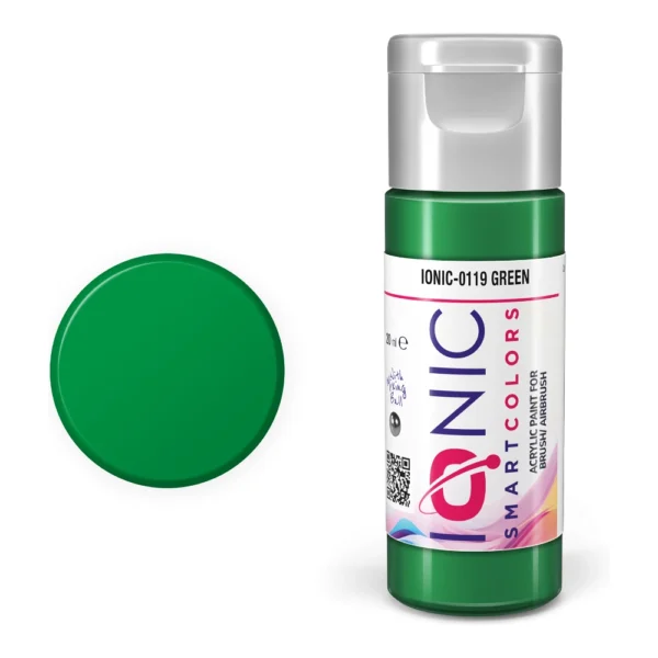 Bote de Pintura Ionic Verde Escama 20ml