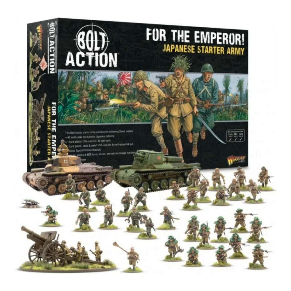 Caja Bolt Action For the Emperor Japanese Starter Army Warlord Games