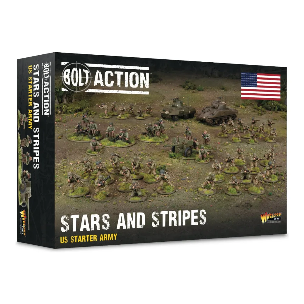 Caja Bolt Action Stars and Stripes US Starter Army