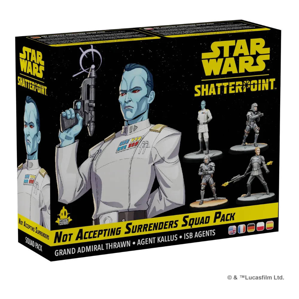 Caja Star Wars Shatterpoint not accepting surrenders squad pack