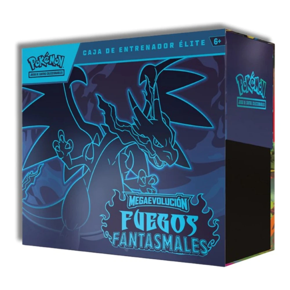 Caja de Entrenador Elite Pokemon TCG Fuegos Fantasmales (Español)