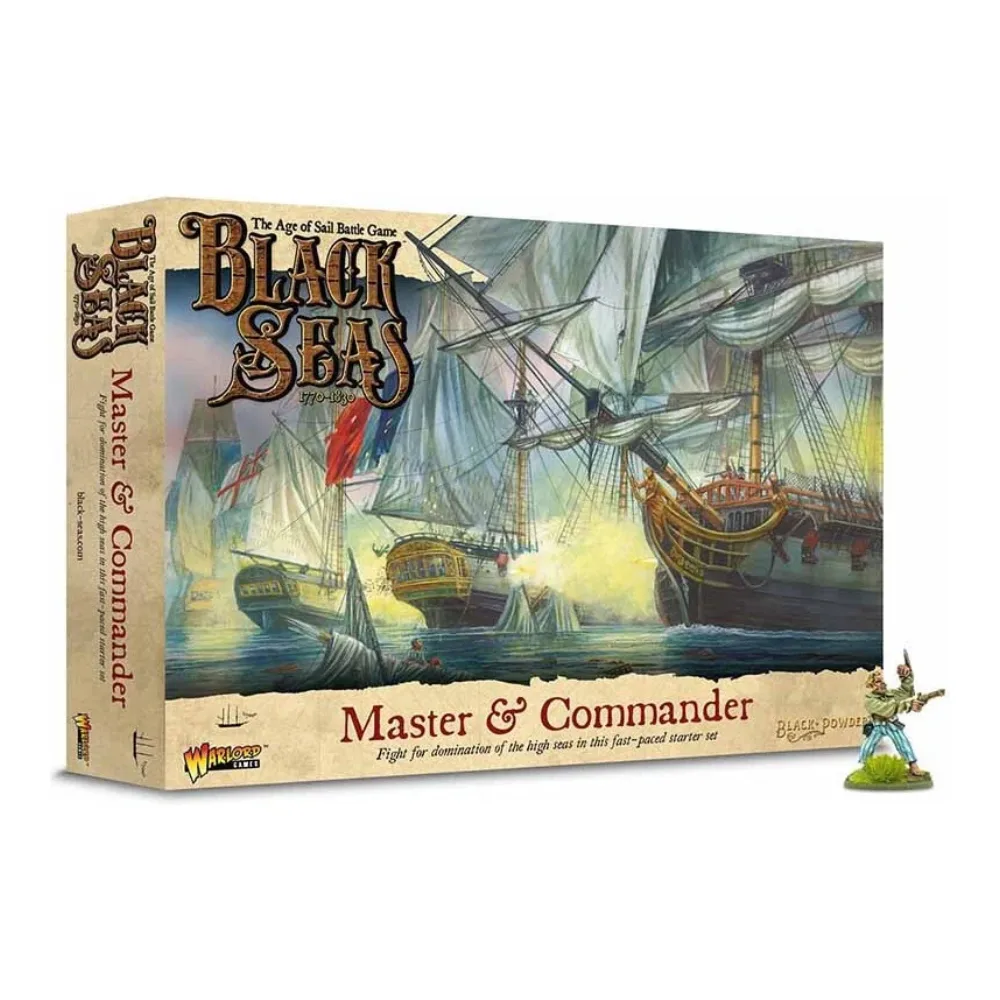 Caja de Inicio Black Seas Master & Commander Warlord Games
