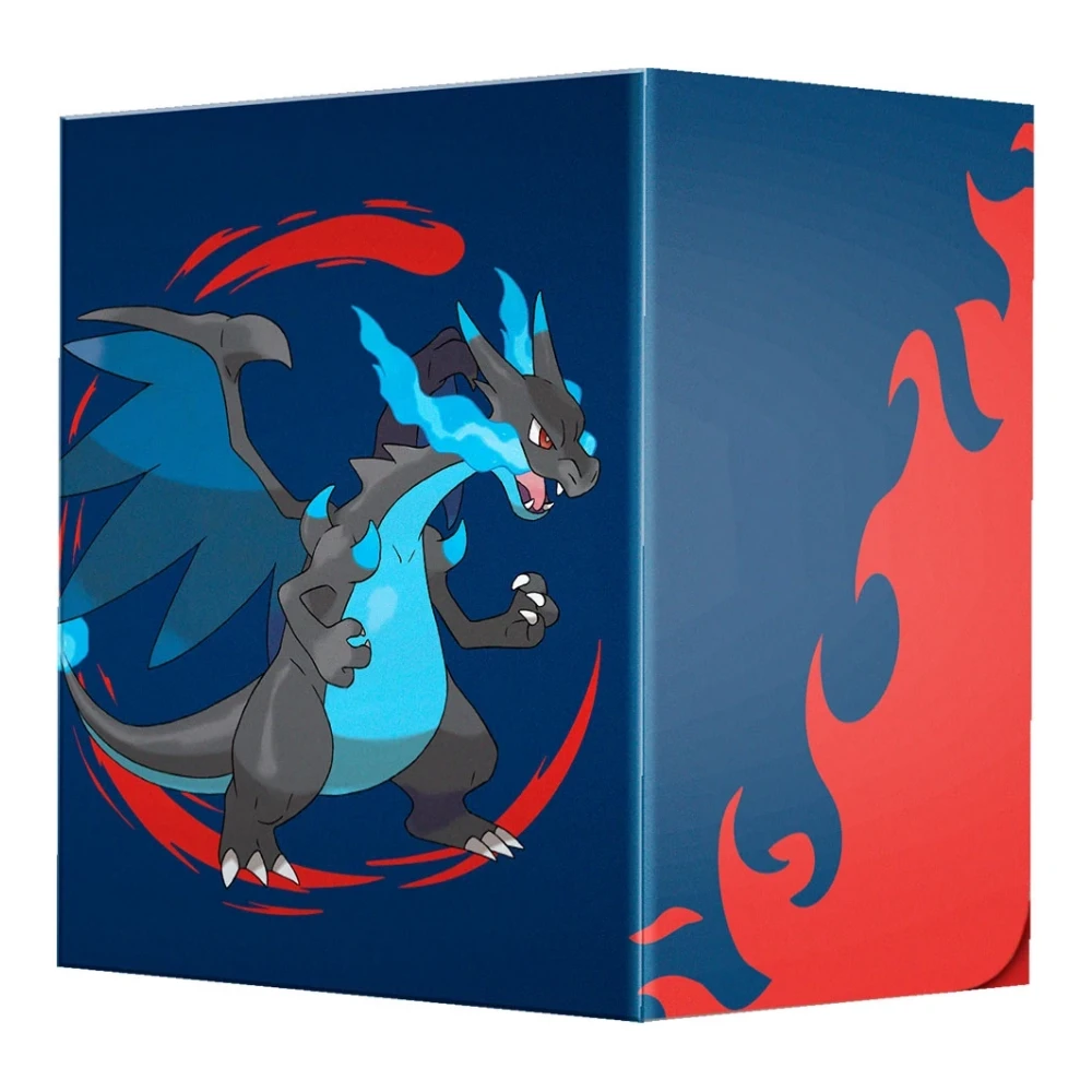 Caja de Mazo Ultra Pro Pokémon Mega Charizard X 100+ Deck Box