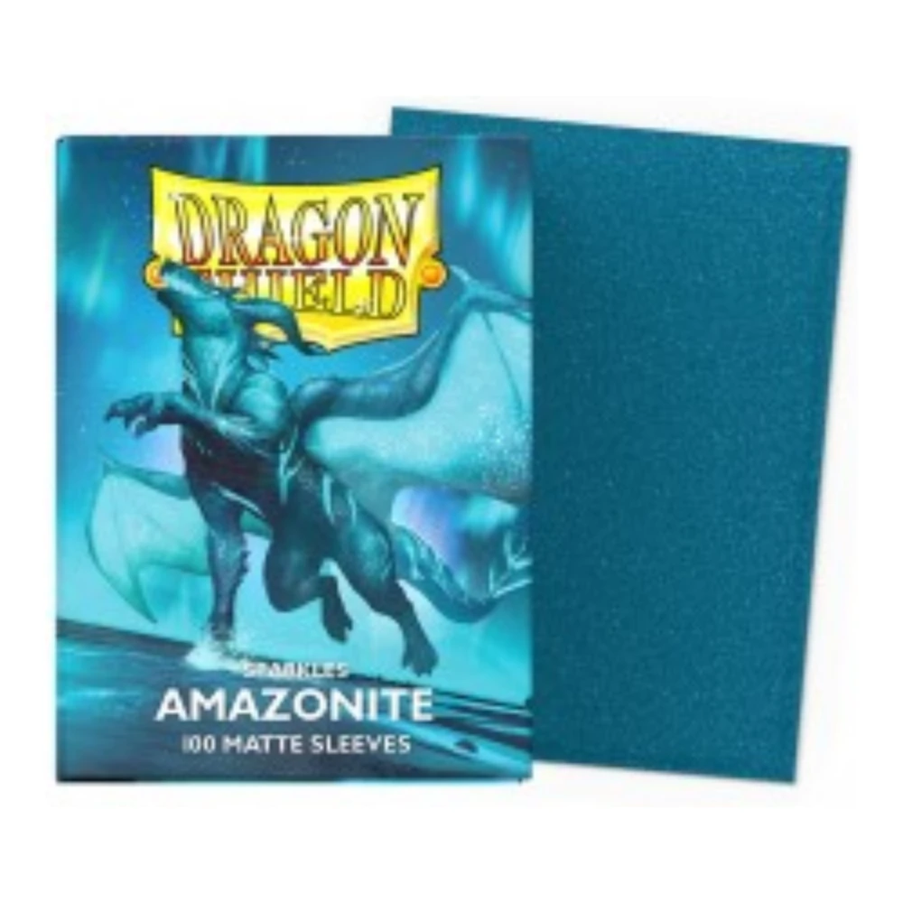 Funda para Cartas Dragon Shield Matte Sleeves Amazonite 100 Unidades