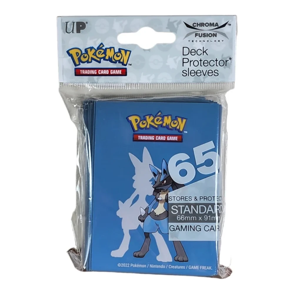 Funda para Cartas Pokémon Ultra Pro 65 Lucario