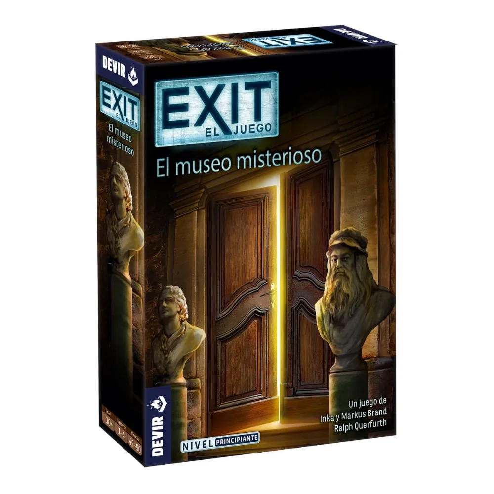 Juego de Mesa Exit El museo misterioso de Devir
