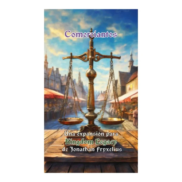 Juego de Mesa Kingdom Legacy Comerciantes Expansión de Maldito Games