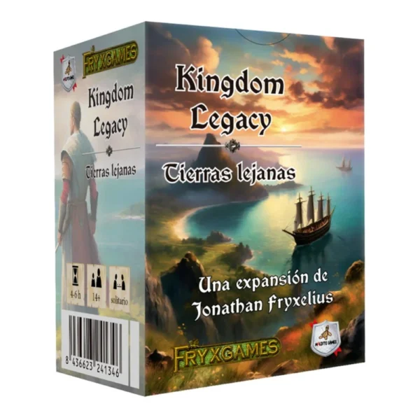 Juego de Mesa Kingdom Legacy Tierras Lejanas de Maldito Games