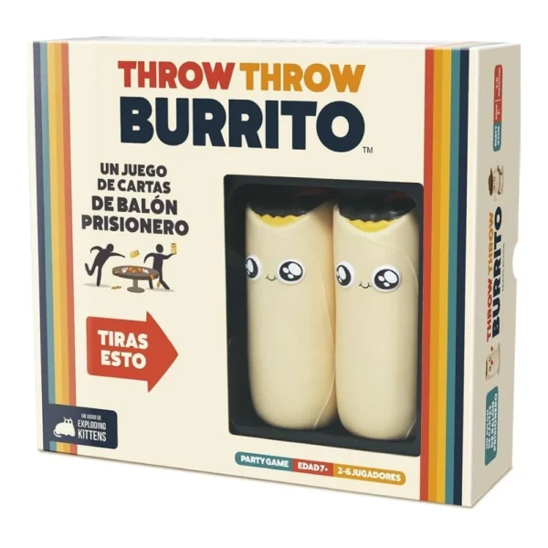 Juego de Mesa Throw Throw Burrito de de Exploding Kittens