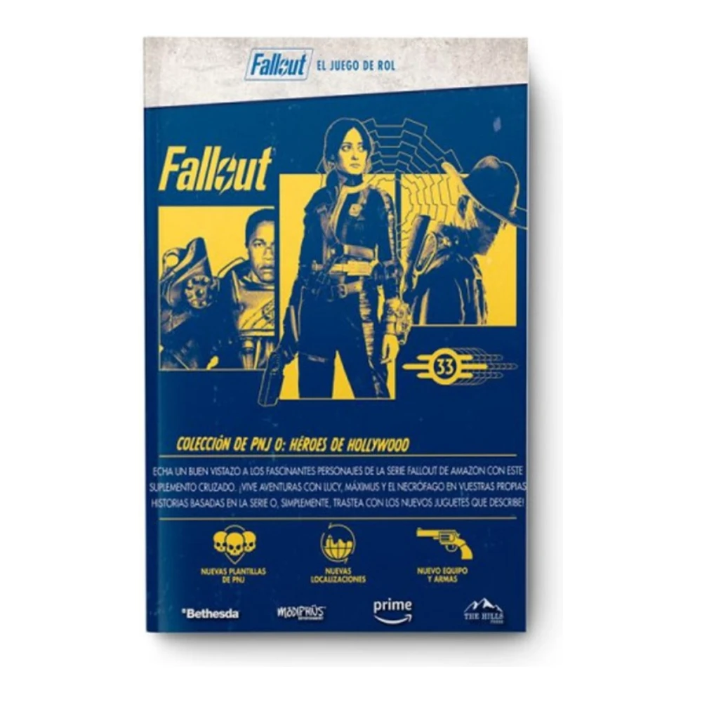 Libro Fallout Colección de PNJ nº 0 Héroes de Hollywood