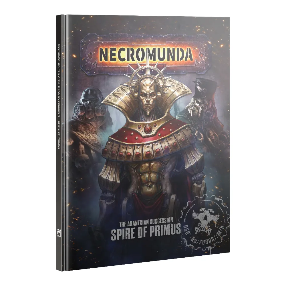 Libro Warhammer Necromunda The Aranthian Succession Spire of Primus (Inglés)