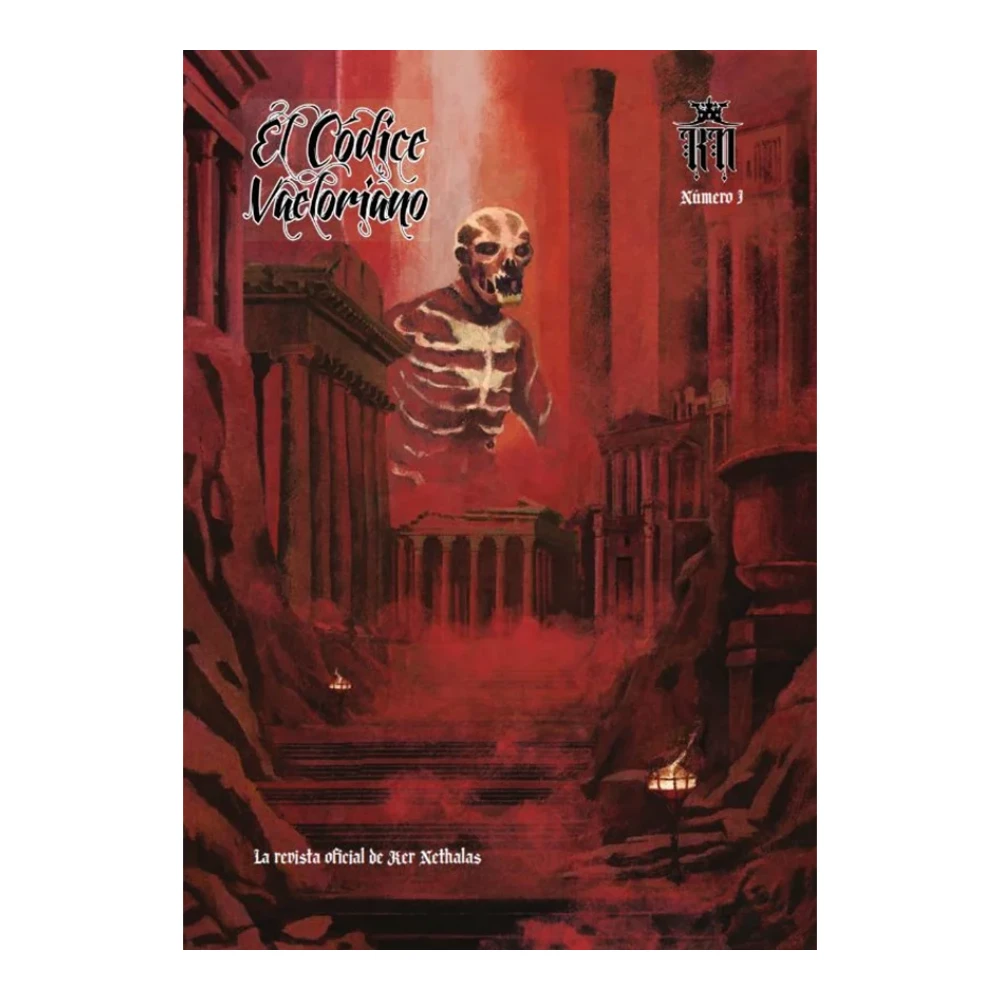Revista Oficial El Códice Vaeloriano 1 del Juego de Rol Ker Nethalas