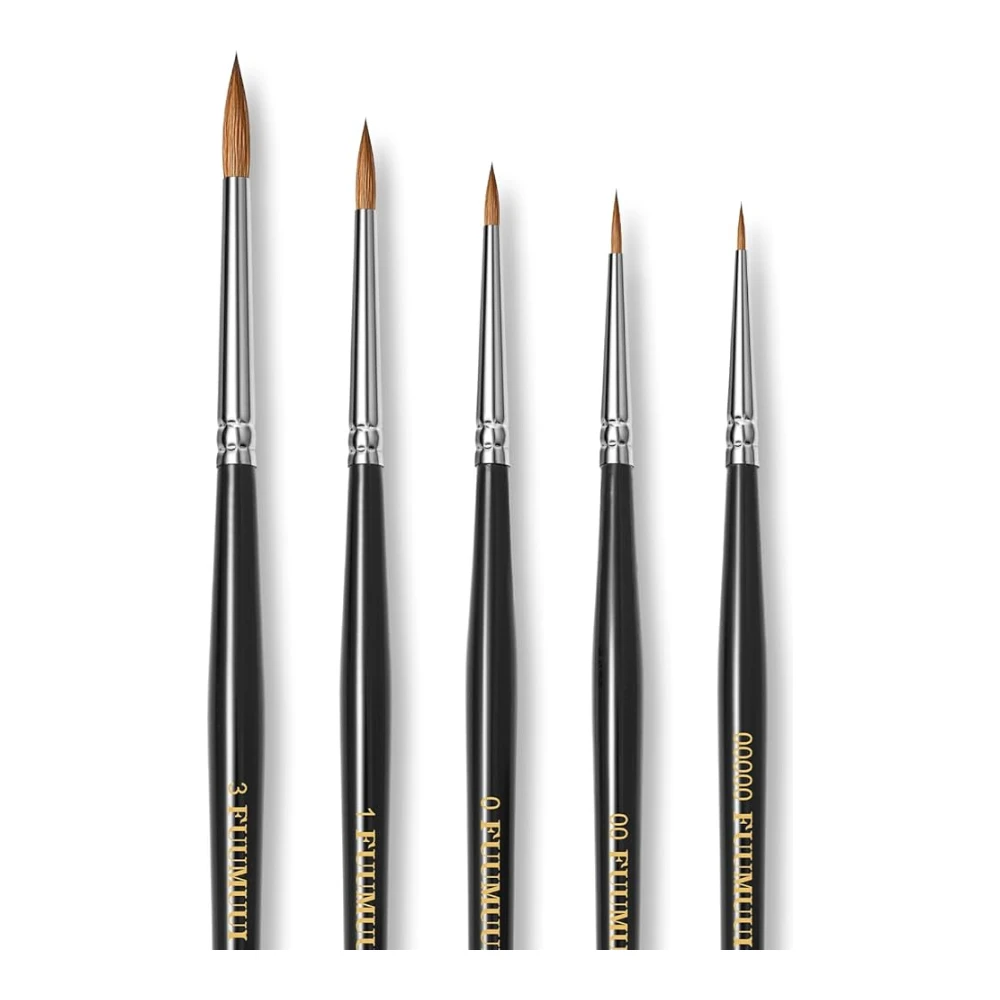 Set de Pinceles para Miniaturas HeraModels Miniature Master Marta Kolinsky