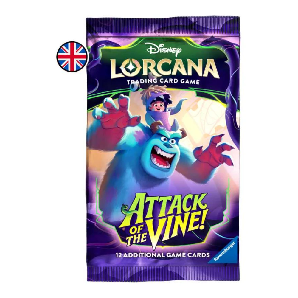 Sobre Disney Lorcana TCG Attack of the Vine! Inglés 1 Unidad